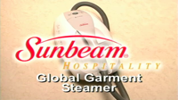 Pinpoint Sunbeam Hospitality Global Garment Steamer